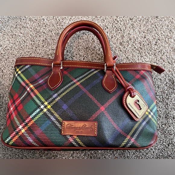 Dooney and Bourke coated canvas satchel-shoulder bag - Picture 4 of 7